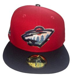 New Era 59Fifty Minnesota Wild Fitted Hat 7 3/4
