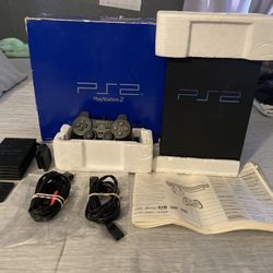 PlayStation 2 PS2 Phat Console CIB