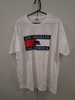 White    Los    Angeles    T-Shirt
