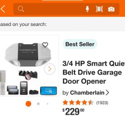 Garage Door / Garage Door Opener / Chamberlain Garage Door Opener 