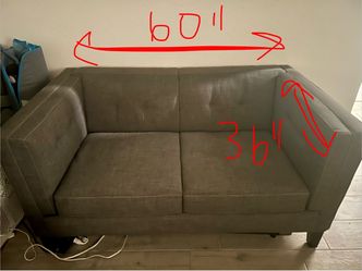 60” loveseat - good condition
