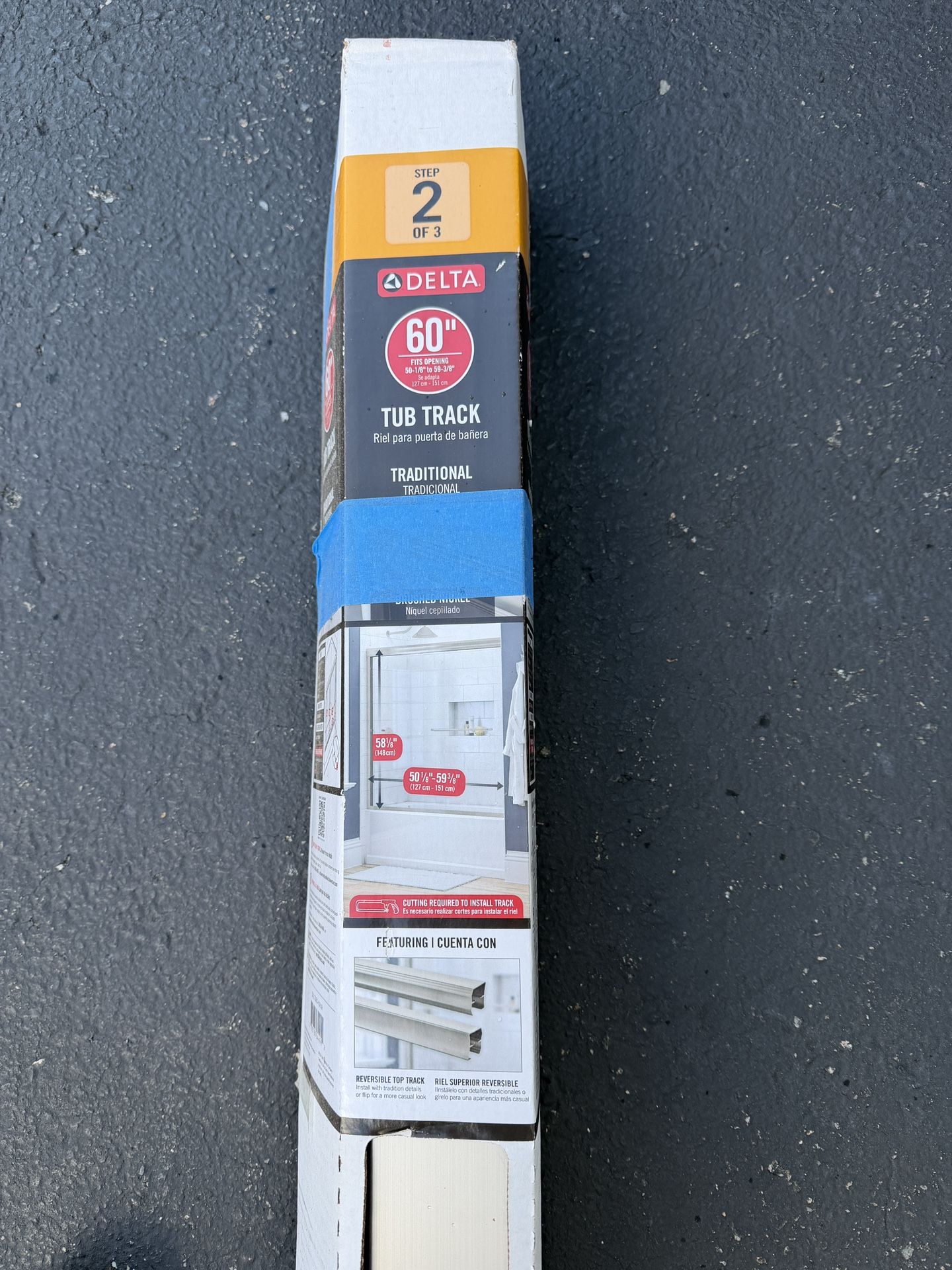 Delta Tub Track Kit - 60” - $85 Obo