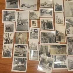 A hundred black and white photos