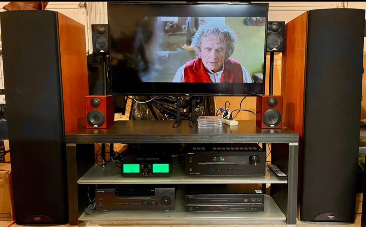 Klipsch RF7 250W per channel, 1000W max speakers!