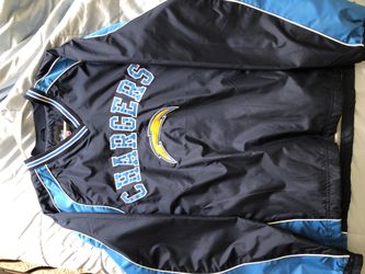 NFL charger pullover windbreaker