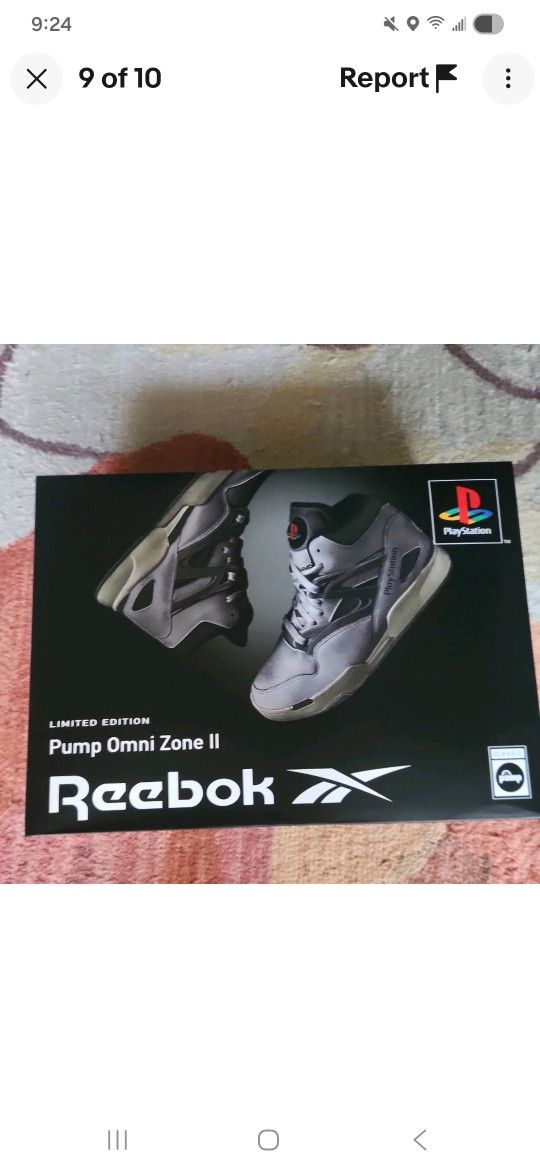 Reebok Pump Omnizone II PlayStation 
