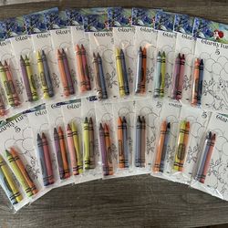 Little Mermaid Birthday Favor Coloring Packs