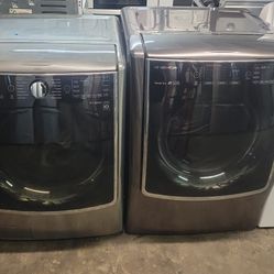 LG Washer And Electric Dryer  (Semi New )