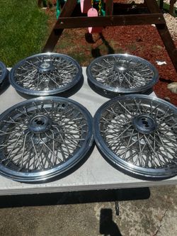14inch wire hubcaps