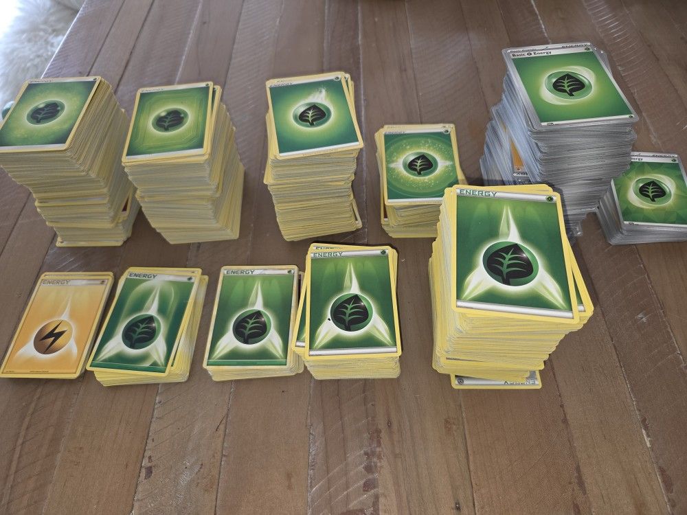 pokemon energy bulk 2005-present