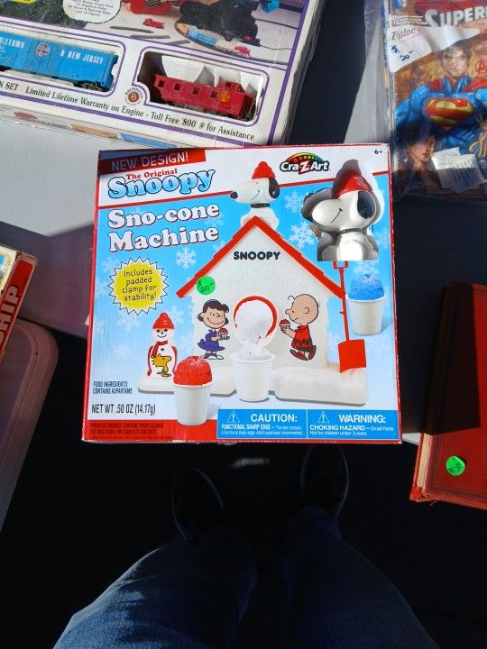 Vintage Snoopy Sno Come Machine