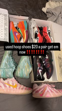 basketball shoes for cheap need gone asap!