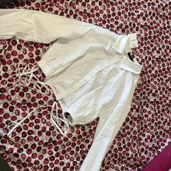 Cropped Button Up