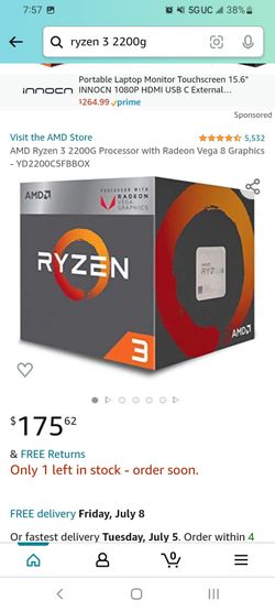 Ryzen 3 2200g 100 Obo