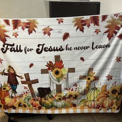 Fall For Jesus Banner