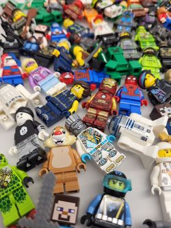 Lego Minifigure From Star Wars Ninjago Marvel Super Heroes Minecraft Harry Potter