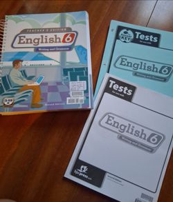 BJU Teacher's Edition English 6 Writing & Grammar Curriculum Lesson Plans