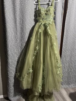 Quinceañera Dress Sage Green