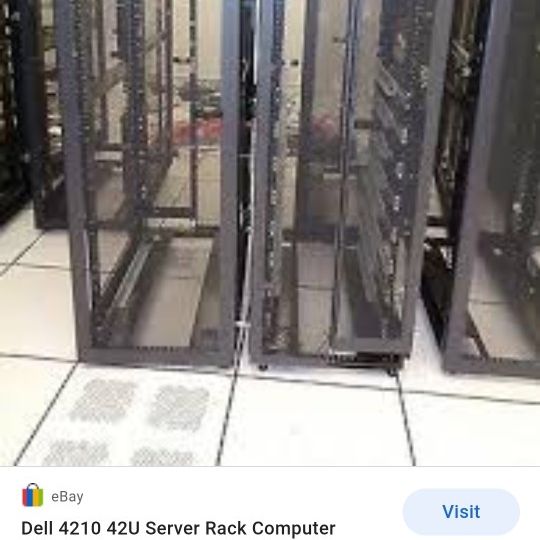 Server Rack Type 60u SERVER RACK ENCLOSURES / Open Air 60u for Sale in Houston, TX - OfferUp