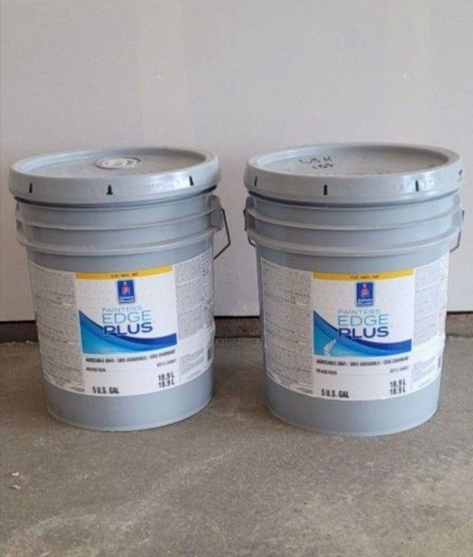 Interior Paint. Flat. Color 7011. Unopened 10 Gallons