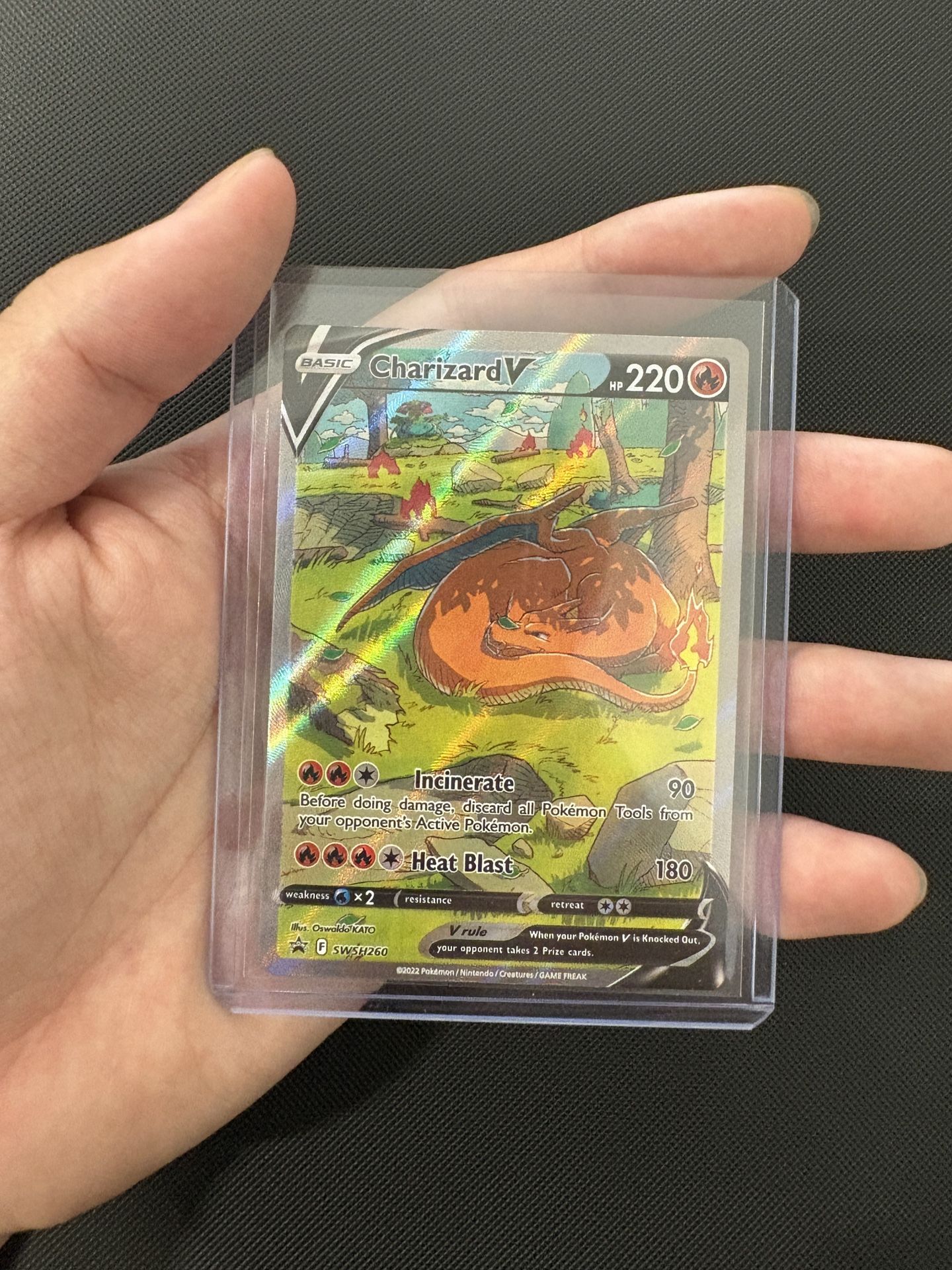 Pokemon - Charizard V SWSH260