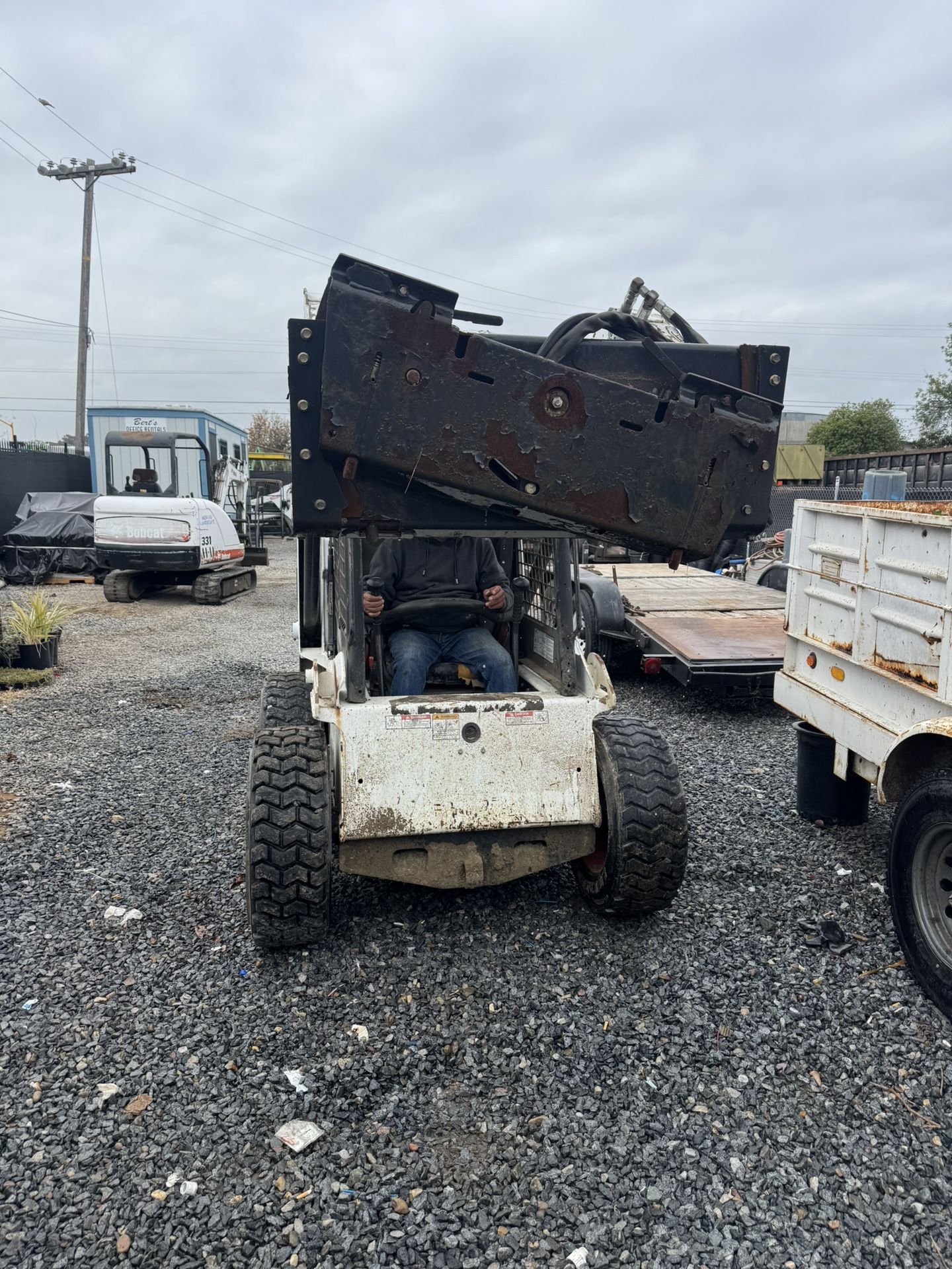 Bobcat Attachment Skiploader Swivel