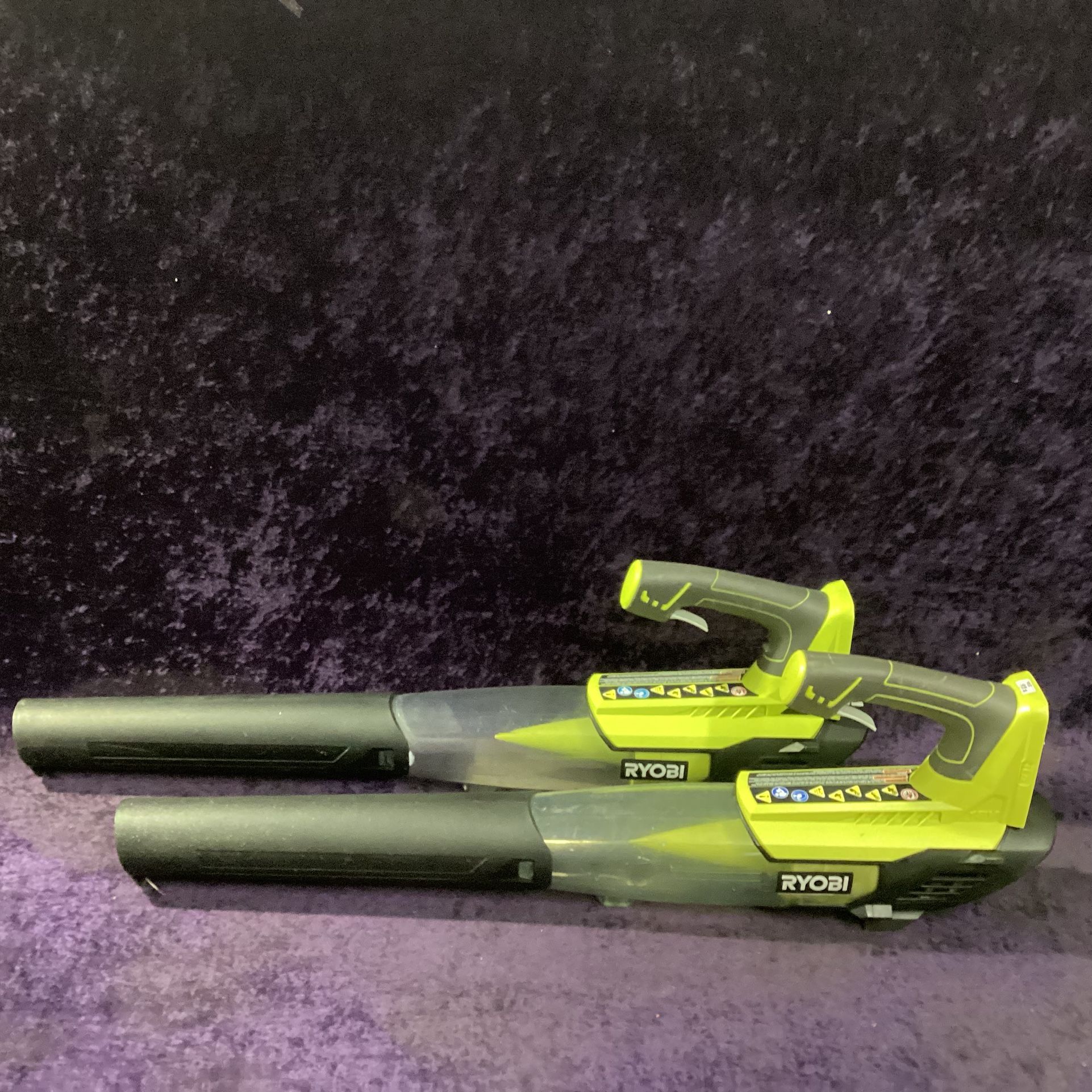 🧰🛠RYOBI ONE+ 18V 100MPH/280CFM Cordless Variable-Speed Jet Fan Leaf Blowers(Tool Only)-$55 EACH!🧰🛠