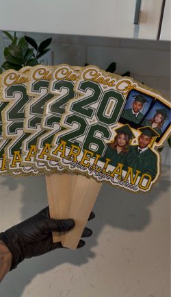 Graduation fans