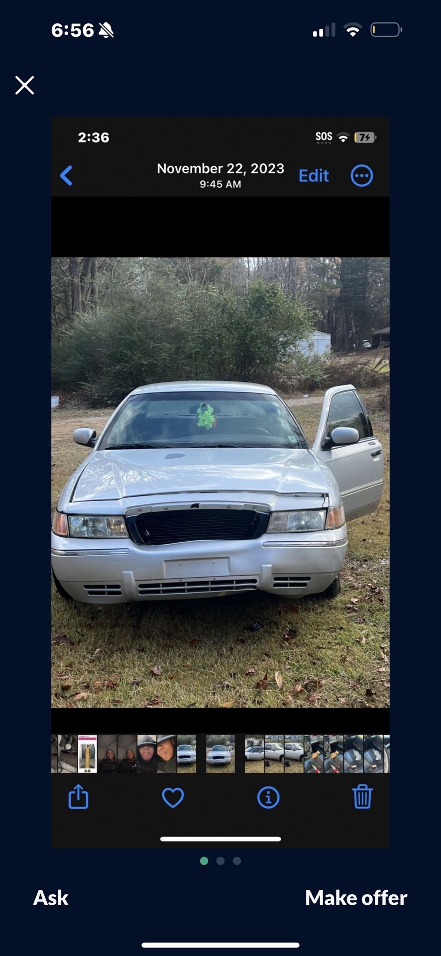 2002 Mercury Grand Marquis