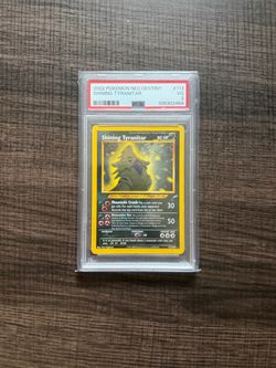 2002 Pokemon Neo Destiny Shining Tyranitar #113 PSA 3 VG