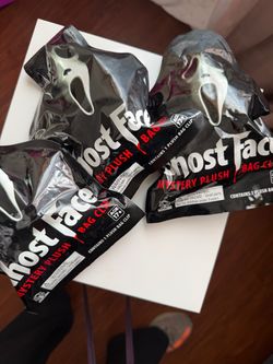 Ghost Face (mystery plush )