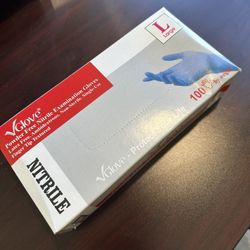 Nitrile Gloves (Blue)