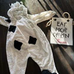 Toddler Chick Fil A Cow Costume