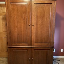 Ethan Allan Computer Armoire Hideaway Desk