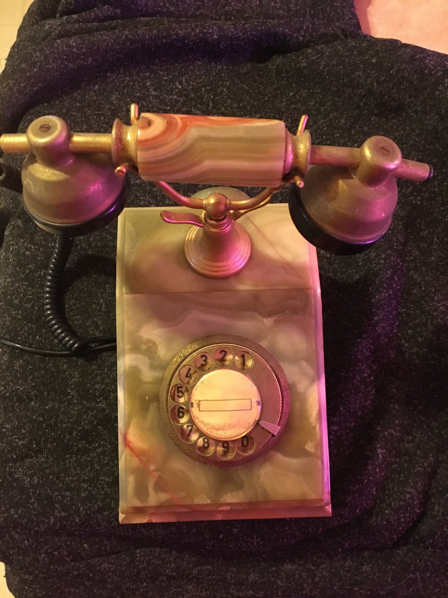 Old Dial Phone. Made In Italy Don’t Know If It Works But It Used To