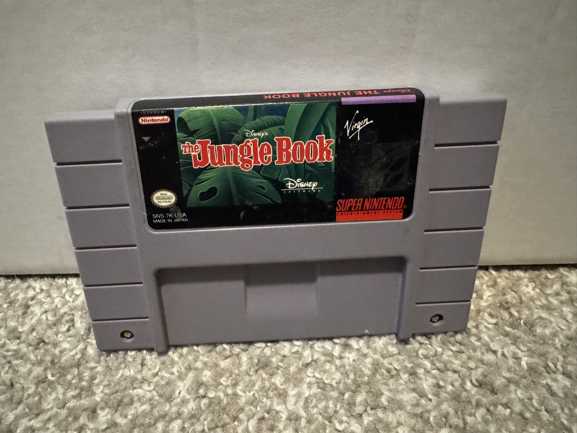 Jungle Book For Super Nintendo
