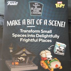 Funko Nightmare Before Christmas Gamestop Poster