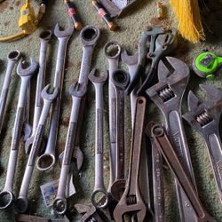 Large Wrenches And Sockets Craftsman And others