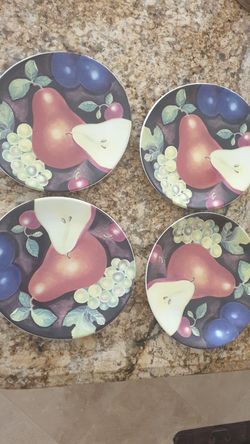 4 ct fruit plates