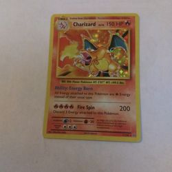 Charizard Pokemon Holo Rare