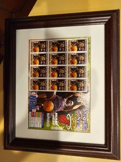Shaq stamps and profile