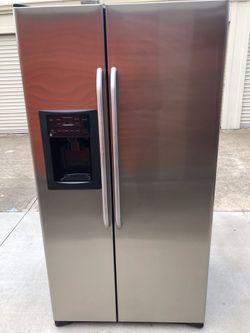 Ge stainless steel refrigerator