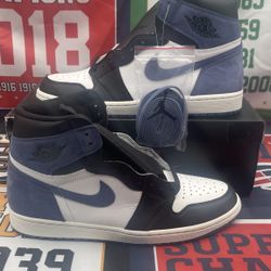 Size 11 - Men’s Jordan 1 High Og Best Hand In The Game Blue Moon 