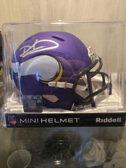 Dante Culpepper Autograph Mini Helmet 