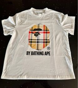 BAPE By Bathing Ape Plaid Graphic XS Men’s T-Shirt