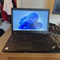 Lenovo ThinkPad P52 Workstation Laptop Windows 11 32gbram 