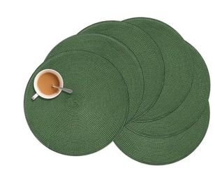 New Olive Green Placemats Set of 6