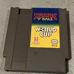 Super Spike V'Ball  World Cup NES Nintendo Game - TESTED - WORKS