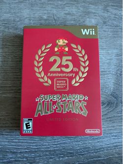 Sealed Super Mario All-Stars Nintendo Wii
