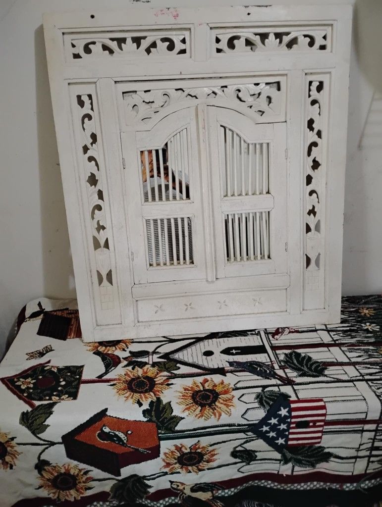 Wall Mirror With Shutters